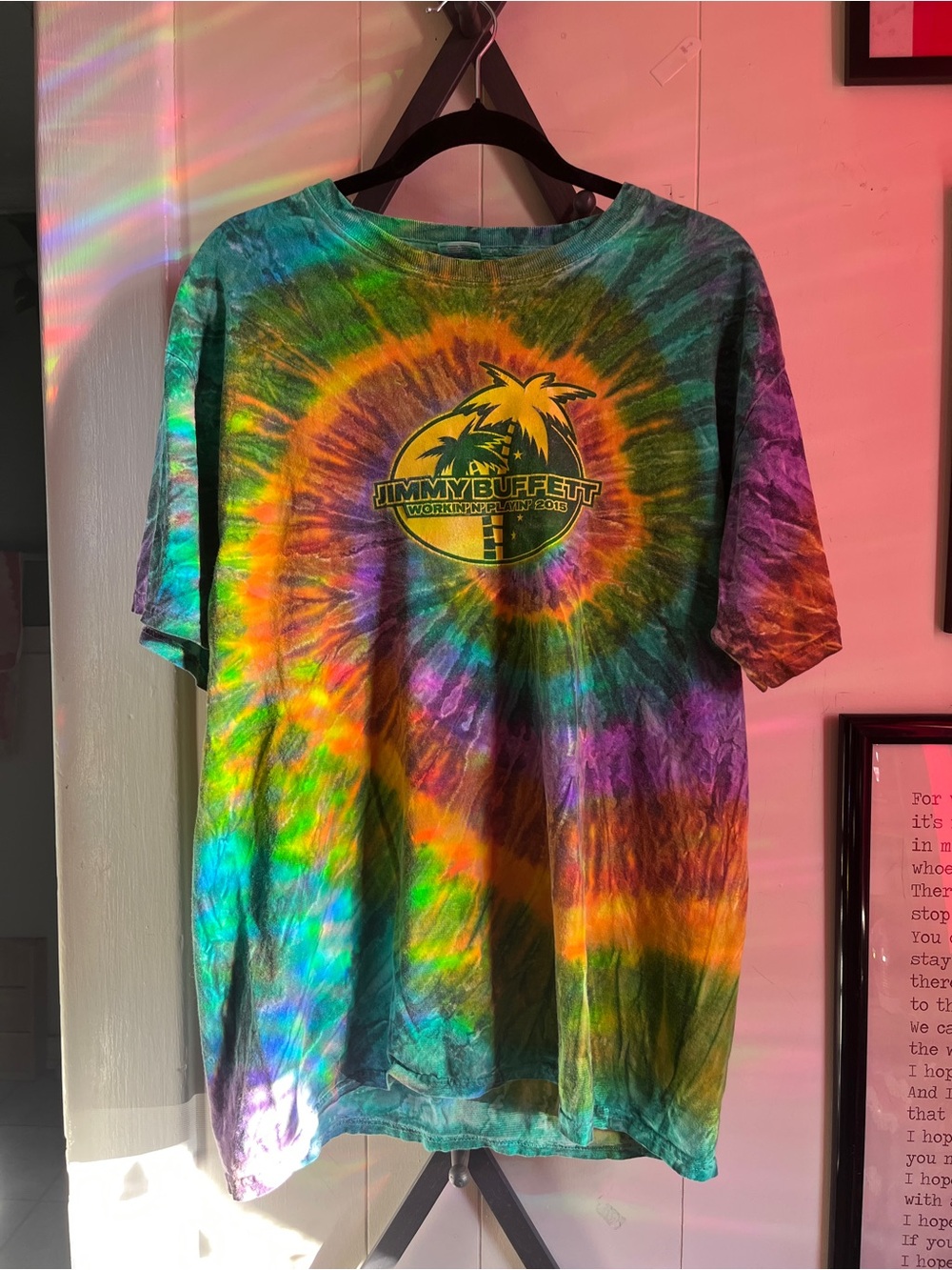 Jimmy Buffett Tie-Dye Tour Tee - Multicolor